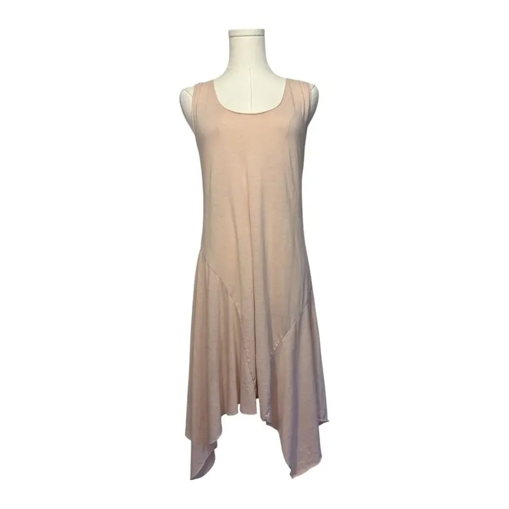REVOLVE AllSaints Pink Tierny Coni Slip Dress Womens Size Medium Jersey Knit - Picture 1 of 6